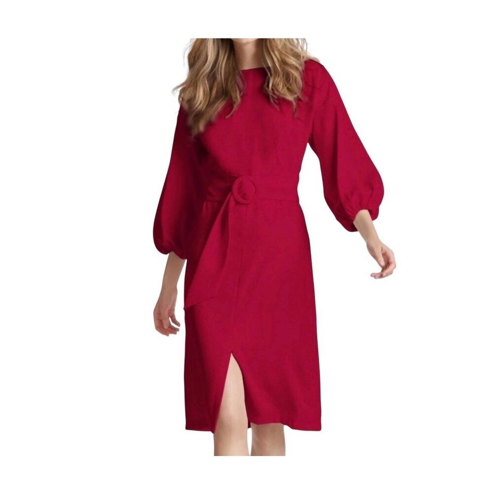 SACHIN & BABI Annie Belted Dress Size 8 $450